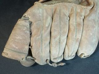 Vintage Nokona Baseball Glove Right Handed Thrower Ristankor G55 4