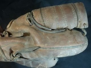 Vintage Nokona Baseball Glove Right Handed Thrower Ristankor G55 5
