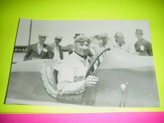Great Vintage Photo Packard Ws Camhell Last Photo Was Killed In 3rd Heat