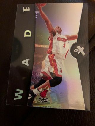 2006 - 2007 Fleer Ex Shaquille O’neal And Dwayne Wade Cards