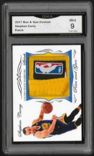 2017 Stephen Curry Logoman Tag Patch 9 Card HOT 2