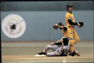 Doug Decinces Tim Foli Phil Garner 35mm Baseball Slide 1979 World Series F5