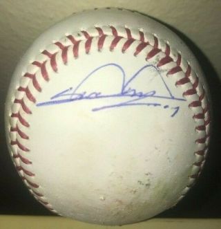 Shin - Soo Choo Texas Rangers Star Signed Autographed Game Mlb Baseball Proof