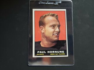 1961 Topps 40 Paul Hornung Nmt,