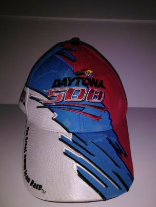 Daytona 500 Red White & Blue Hat Pre - Owned