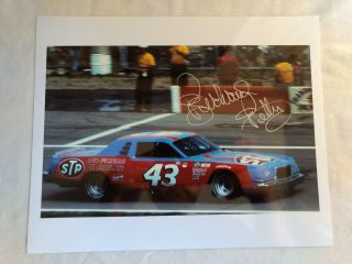 Richard Petty Autographed Signed 8x10 Color Photo Nascar Great " The King "