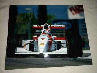 Michael Andretti Authentic Autographed Signed Indycar Indy 500 Racing 8x10 Photo