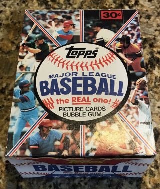 1981 Topps Baseball Wax Box Packs Valenzuela Rookie Baines Raines Mlb 4