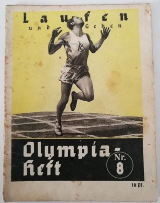 Berlin 1936 Olympics Official Propaganda Booklet - Light Athletics - Jesse Owens