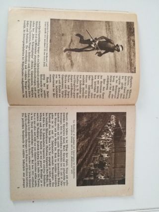 Berlin 1936 Olympics Official Propaganda Booklet - Light Athletics - Jesse Owens 5
