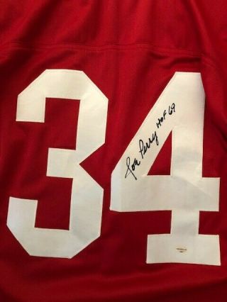 Joe Perry - The Jet - Signed Jersey Xl - Hof 69 - Sf 49ers - Autograph - Auto