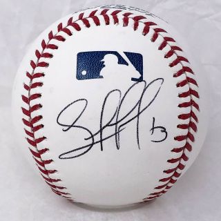 Salvador Perez Kansas City Royals Autographed Major League Game Baseball Jsa