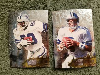 1996 Fleer Metal Football Complete Set 1 - 150 Loaded With 28 Hall Of Famers