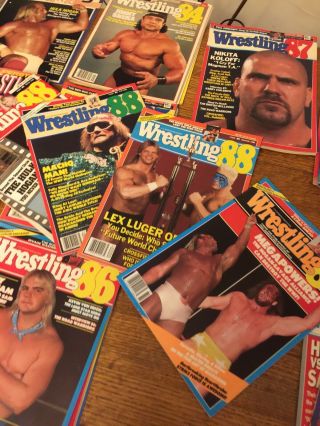 Wrestling88 Spring Summer Fall Winter Complete 1988 Issues