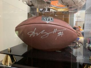 Antonio Brown Hand Signed Autographed Football Authentic Game Ball The Duke