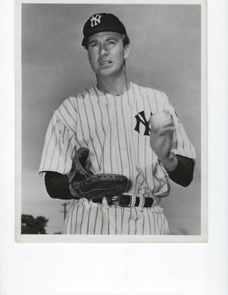 Vintage Gary Cooper Pride Of The Yankees Photo Nbc Tv 1950 