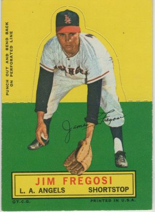 1964 Topps Stand Up Jim Fregosi Ex - Nm Los Angeles Angels Ex - Nrmt