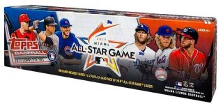 2017 Topps Baseball Complete Set Series 1&2 Cards 700,  5 All Star Game Cards