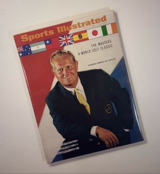 Jack Nicklaus Sports Illustrated April 10,  1967 Masters No Label