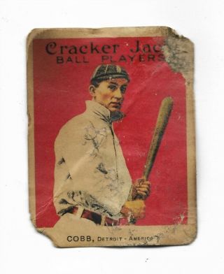 1915 Cracker Jack Ty Cobb 30