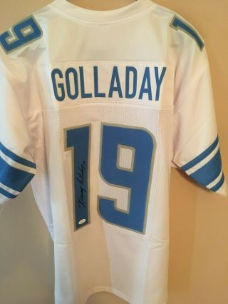 Kenny Golladay Detroit Lions Signed Jersey Jsa Certified Autographed Auto