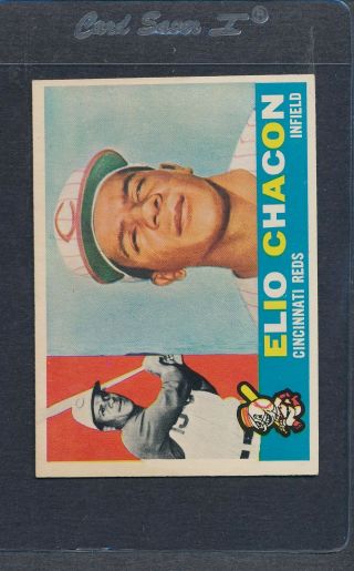 1960 Topps 543 Elio Chacon Reds Ex/mt 7579