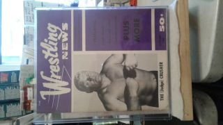 Vintage Wrestling Magazines (the Wrestling News) The Crusher
