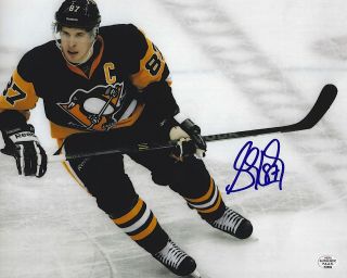 Sidney Crosby Autographed Signed 8x10 Photo With Pittsburgh Penguins