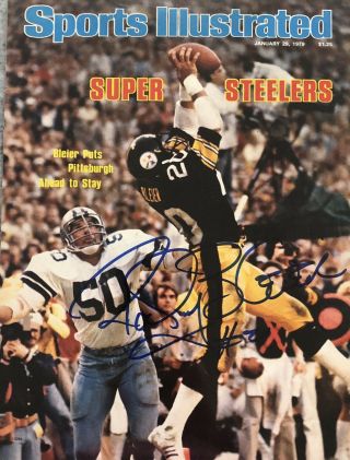 Rocky Bleier Autographed Signed Sports Illustrated Cover Only