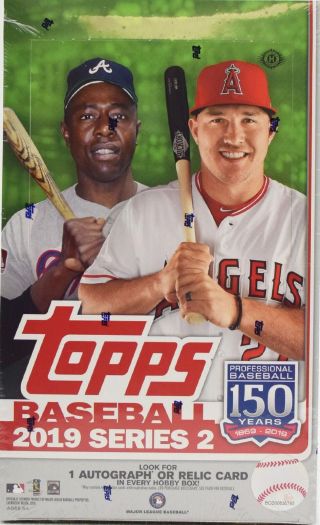 2019 Topps Series 2 Hobby Box (factory),  1 Silver Pack