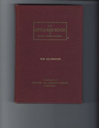 Vintage 1959 “the Little Red Book Of Major League Baseball” Hardcover