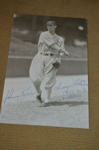 John Kerr Signed 3x5 Photo Postcard 1920 