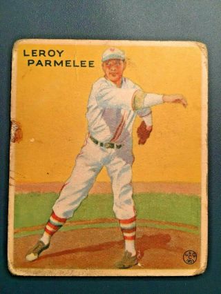 1933 Goudey Baseball Card,  239,  Leroy Parmelee,  York Giants