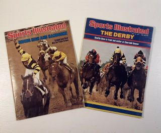Sports Illustrated Horse Racing Seattle Slew Triple Crown 1977 No Label
