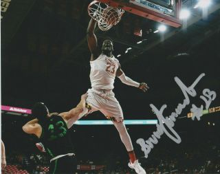 Bruno Fernando Maryland Terrapins Basketball Signed 8x10 Photo C