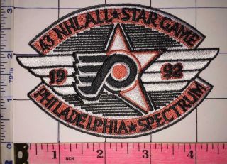 Philadelphia Flyers 43rd Nhl Hockey All Star Game Spectrum Emblem Crest Patch
