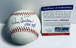 Don Sutton Signed Autograph Mlb Baseball Psa/dna Atlanta Braves Hof Auto