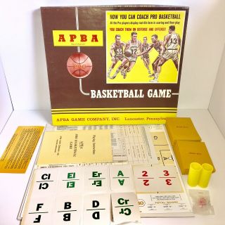 Apba Pro Basketball Game 1984 - 85 Michael Jordan Rookie Year Complete Set