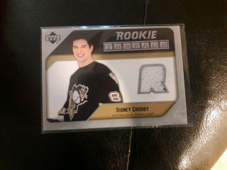 2005 - 06 Sidney Crosby Upper Deck Rookie Threads Rt - Sc
