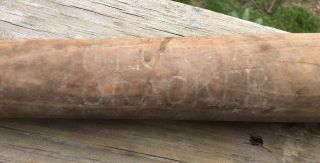 Vintage Georgia Cracker Hanna Mfg.  Co.  Wood Baseball Bat No.  35 1930’s 2