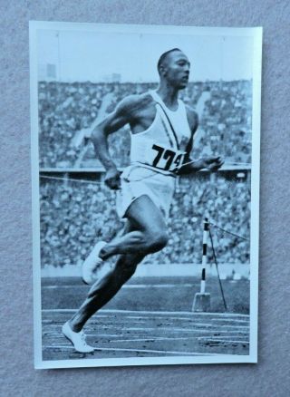 1936 Reemstma Olympia 36 Band Ii Jesse Owens Olympic Card Rc 32 Nm