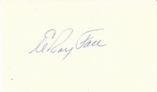 Elroy Face Pirates 6x All - Star In - Person Signed Card
