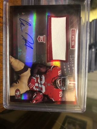Carlos Hyde 2014 Rookies & Stars Rookie Auto Jersey Patch Rc 