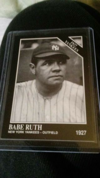 1991 The Sporting News Conlon Collectiion Babe Ruth 110 York Yankees