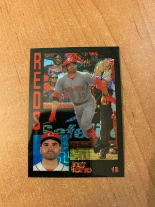 2019 Topps Series 2 - Joey Votto - 1984 Black Refractor Silver Pack /199