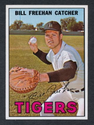 Bill Freehan Detroit Tigers 1967 Topps 48