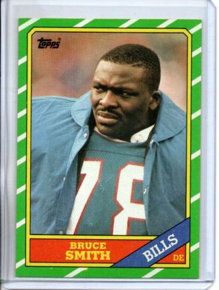 1986 Topps Bruce Smith Rookie (nm/mt)