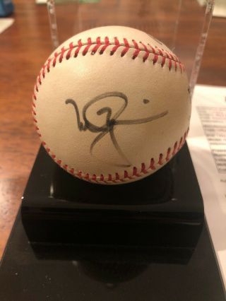 Mark Mcgwire Signed Onl Baseball Auto Jsa Authentic Mlb St Louis Cardinals A’s