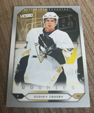 2005 - 06 Sidney Crosby Rookie Card 285 Upper Deck Series 2 Nm - Mt