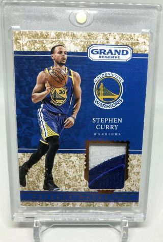 2016 - 17 Grand Reserve Stephen Curry Patch Swatch 9/25